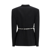 Max Mara Black Triacetate Coat