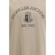 Moncler Beige Cotton T-Shirt