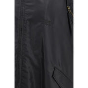 MM6 Black Polyamide Cloacks