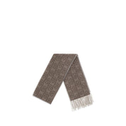 Ferragamo Brown Cashmere Scarf