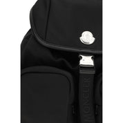 Moncler Black Polyamide Backpack