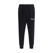 Dsquared² Black Cotton Joggers (Workout Pants)