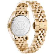 Philipp Plein Gold Stainless Steel Dress Watch