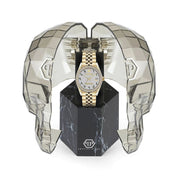 Philipp Plein Gold Stainless Steel Dress Watch