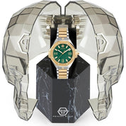 Philipp Plein Gold Stainless Steel Dress Watch