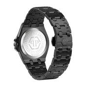 Philipp Plein Black Stainless Steel Dress Watch