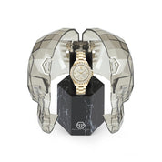 Philipp Plein Gold Stainless Steel Dress Watch