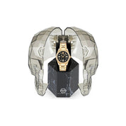 Philipp Plein Gold Stainless Steel Dress Watch