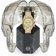 Philipp Plein Gold Stainless Steel Dress Watch