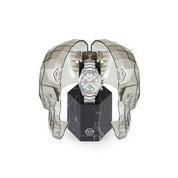 Philipp Plein Gray Stainless Steel Dress Watch