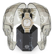 Philipp Plein Gold Stainless Steel Dress Watch