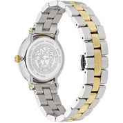 Versace Gray Stainless Steel Dress Watch