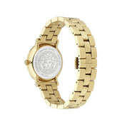 Versace Gold Stainless Steel Dress Watch