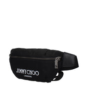 Jimmy Choo Black Fabric Backpack
