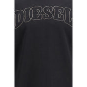Diesel Black Cotton Sweatshirt