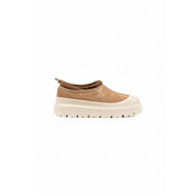 UGG Beige Suede Leather Clogs