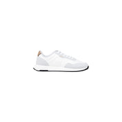 Hugo Boss White Polyester Athletic Sneakers