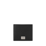 Dolce & Gabbana Black Calf Leather Bos Taurus Wallet