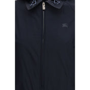 Burberry Blue Polyamide Full-Length Jacket