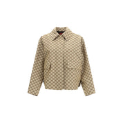 Gucci Beige Cotton Bomber