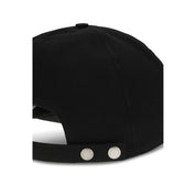 Dolce & Gabbana Black Cotton Cap (Baseball Hat)
