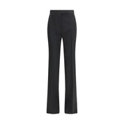 Tom Ford Black Fleece Wool Dress Pants