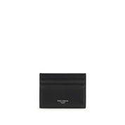 Dolce & Gabbana Black Cotton Wallet