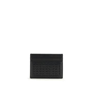 Dolce & Gabbana Black Cotton Wallet