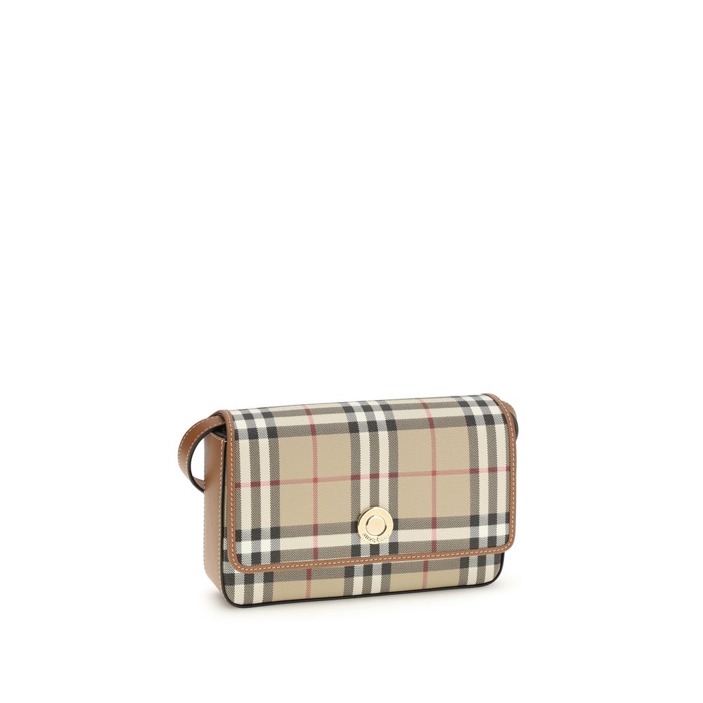 Burberry Beige Polyurethane Shoulder Bag