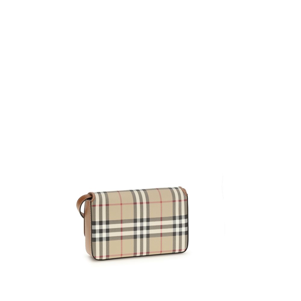 Burberry Beige Polyurethane Shoulder Bag