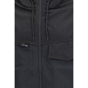 Y-3 Black Cotton Shell Jacket