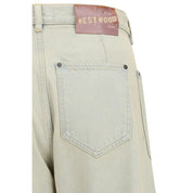 Vivienne Westwood Blue Cotton Jeans Denim