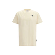 Philipp Plein Beige Cotton T-Shirt