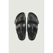 Birkenstock Black Polyester Flat Sandals