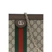 Gucci Brown Fabric Handbag