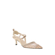 Fendi Multicolor Nylon Platform Pumps