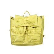 Desigual Yellow Polyethylene Backpack