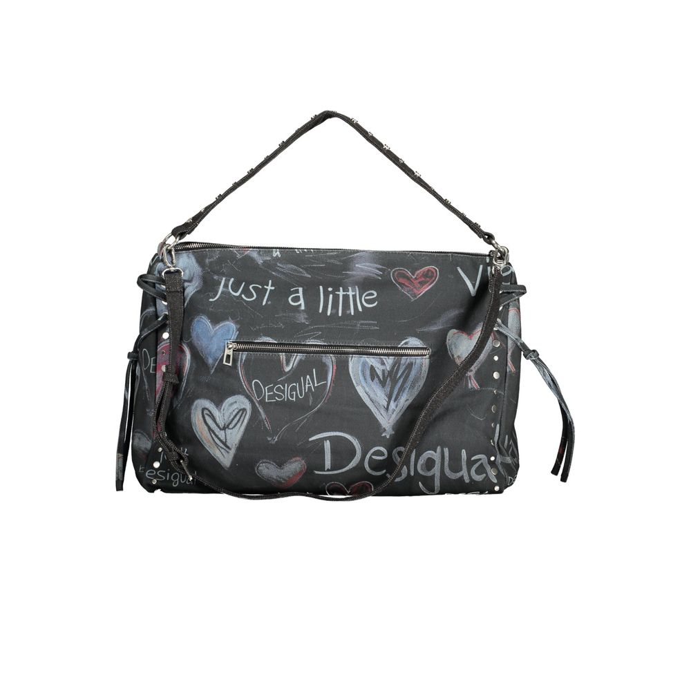 Desigual Black Cotton Women Handbag