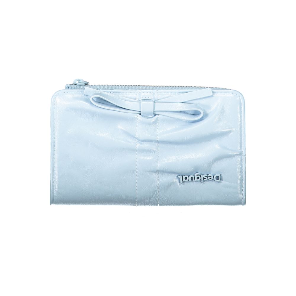 Desigual Blue Polyethylene Wallet