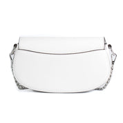 Michael Kors White Leather Shoulder Bag