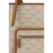 MCM Brown Polyester Shoulder Bag