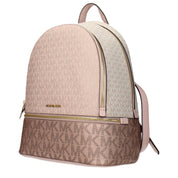 Michael Kors Pink Fabric Backpack