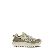 Moncler Beige Polyamide Athletic Sneakers