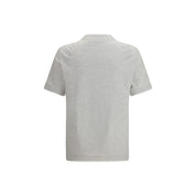 Brunello Cucinelli Gray Cotton T-Shirt