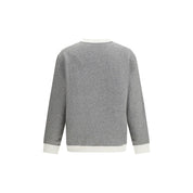 Brunello Cucinelli Gray Cotton Sweatshirt
