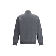 Brunello Cucinelli Gray Cotton Sweatshirt