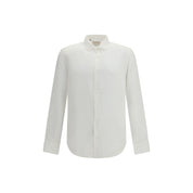 Brooksfield White Linen Dress Shirt