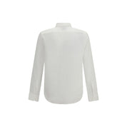 Brooksfield White Linen Dress Shirt