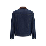 Brunello Cucinelli Blue Cotton Denim Jacket