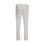 Dsquared² White Cotton Jeans Denim